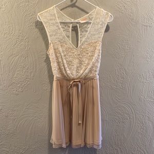 Cream/Champagne Bridal shower dress